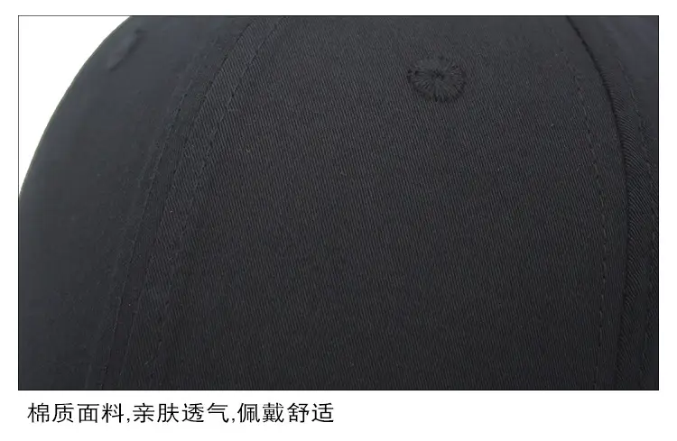 Black Bare Body Logo Cap for Men Women β feature 13