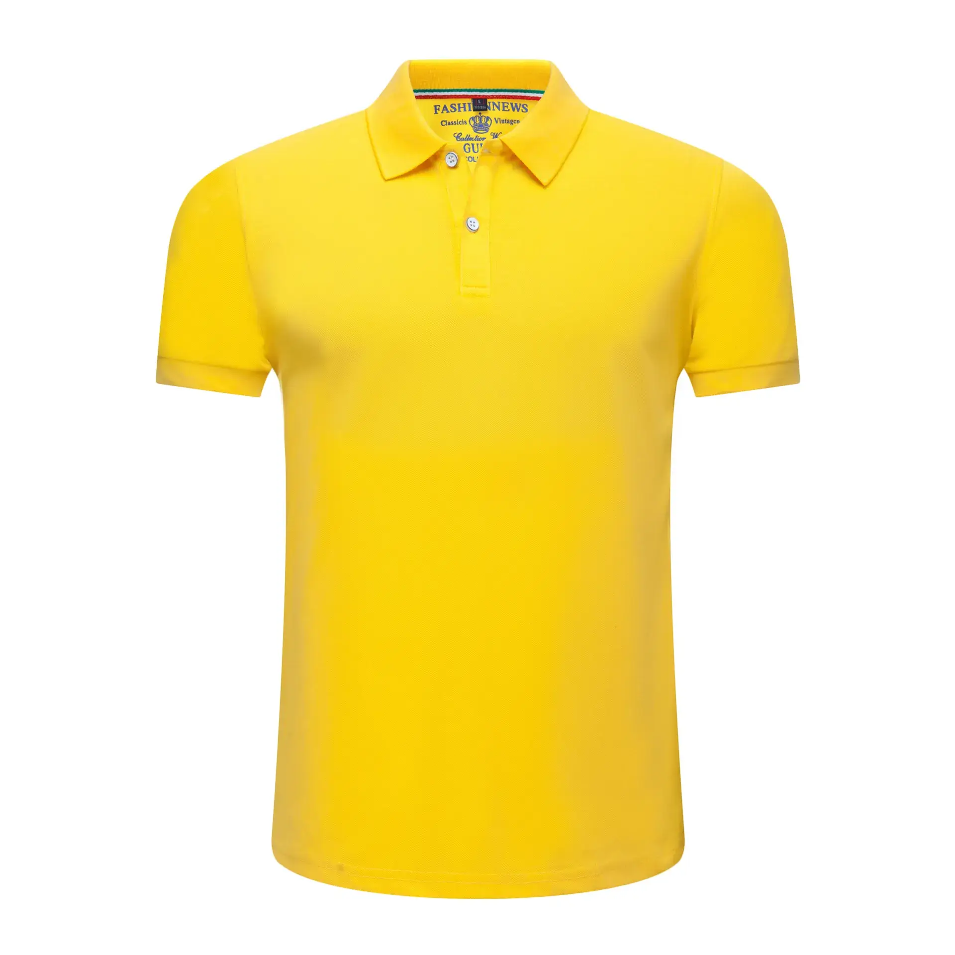 2020 Summer Mercerized Cotton Polo T-Shirt Red