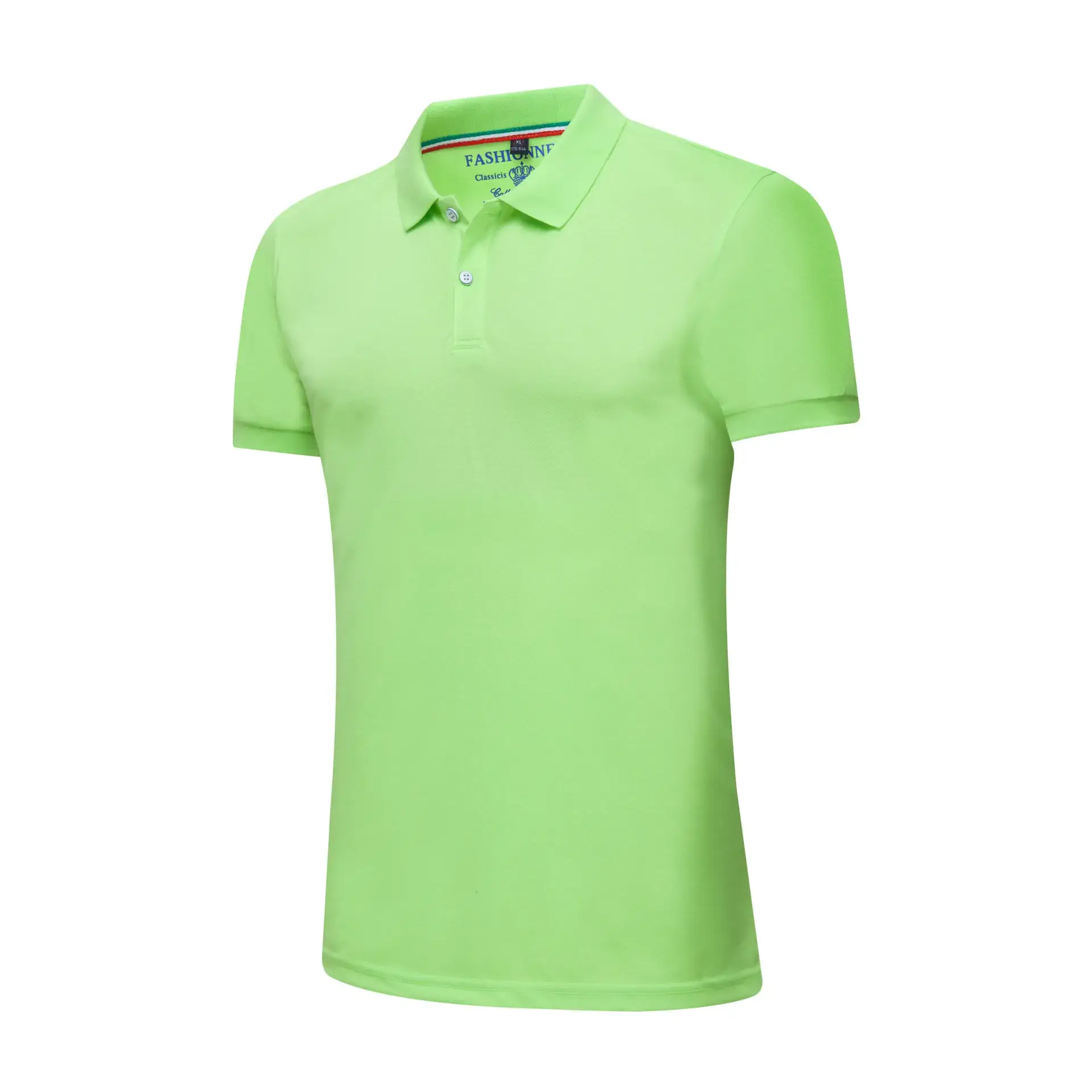 2020 Summer Mercerized Cotton Polo T-Shirt Red