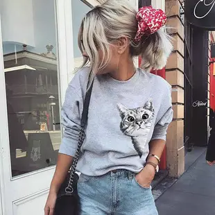2024 Men Women Green Printed T-Shirt Loose Fit — feature 9