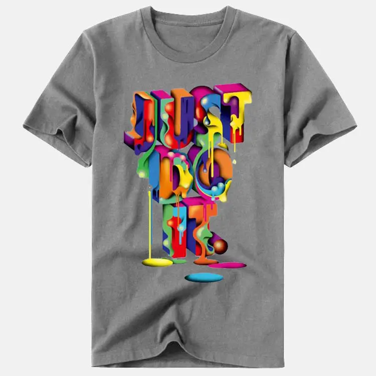 2024 Men Women Green Printed T-Shirt Loose Fit