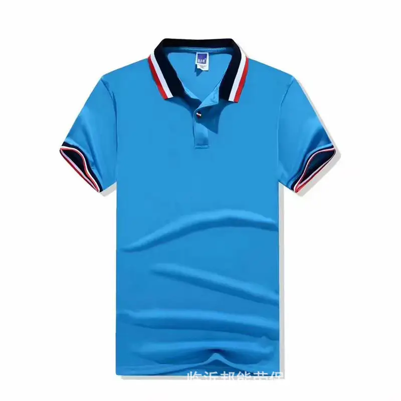 Men Orange Polo T-Shirt Red Black Trim - Image 12