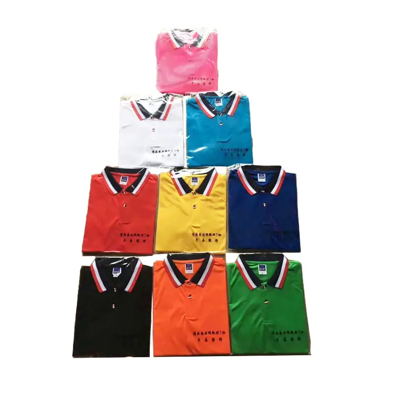 Men Orange Polo T-Shirt Red Black Trim - Image 4