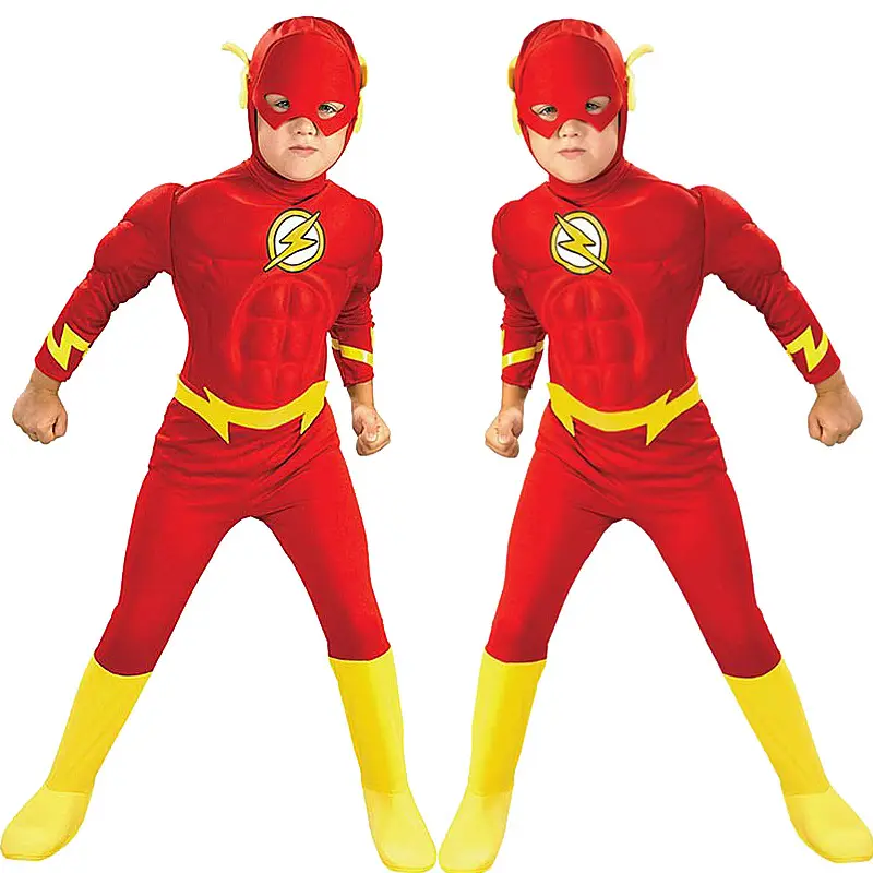 Cross-Border Flash Cosplay Muscle Suit Halloween Party Costume - Image 2