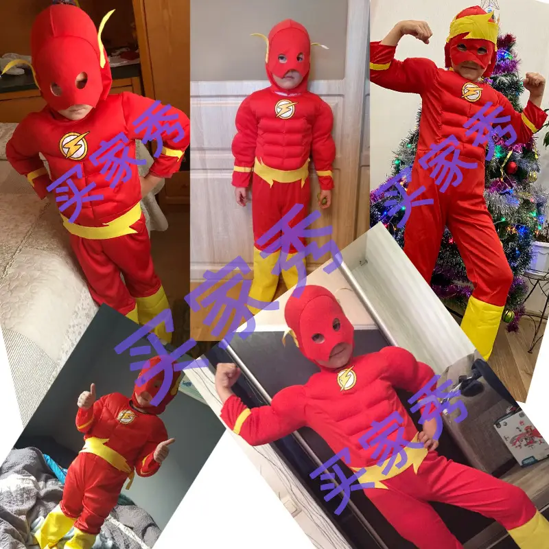 Cross-Border Flash Cosplay Muscle Suit Halloween Party Costume - Image 5