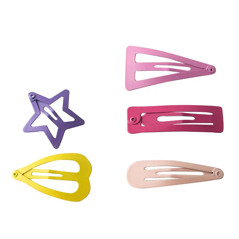 Star Color BB Hair Clips for Girls - Image 10