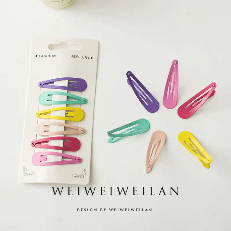 Star Color BB Hair Clips for Girls — feature 6