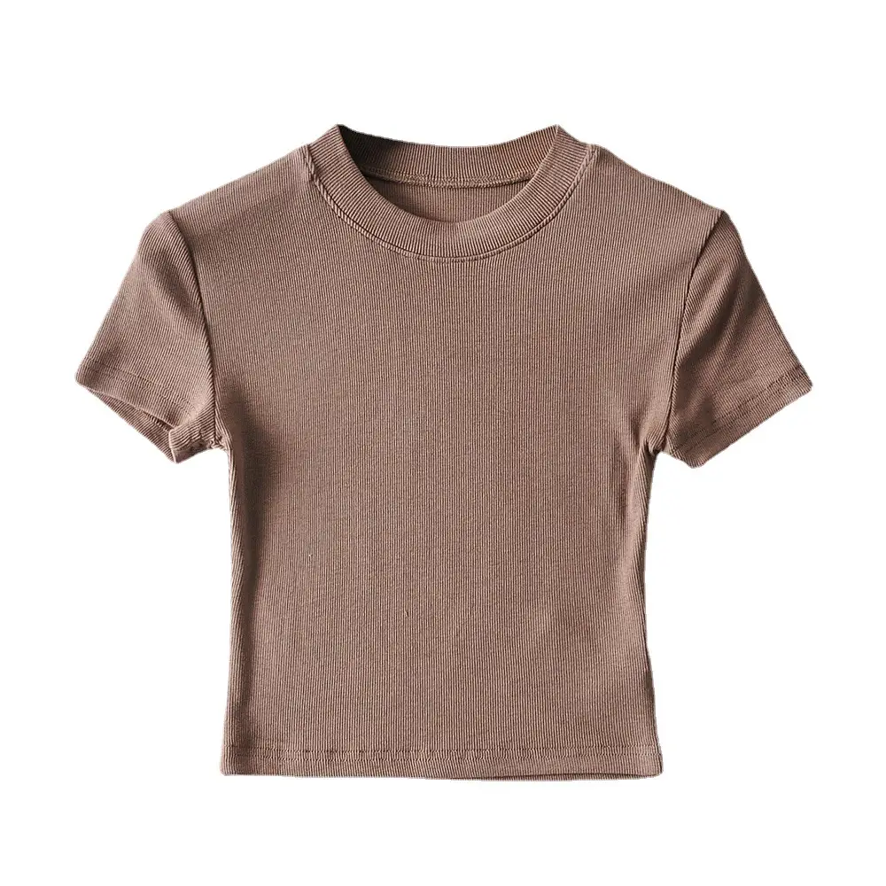 White Slim Fit T-Shirt for Women - Image 12