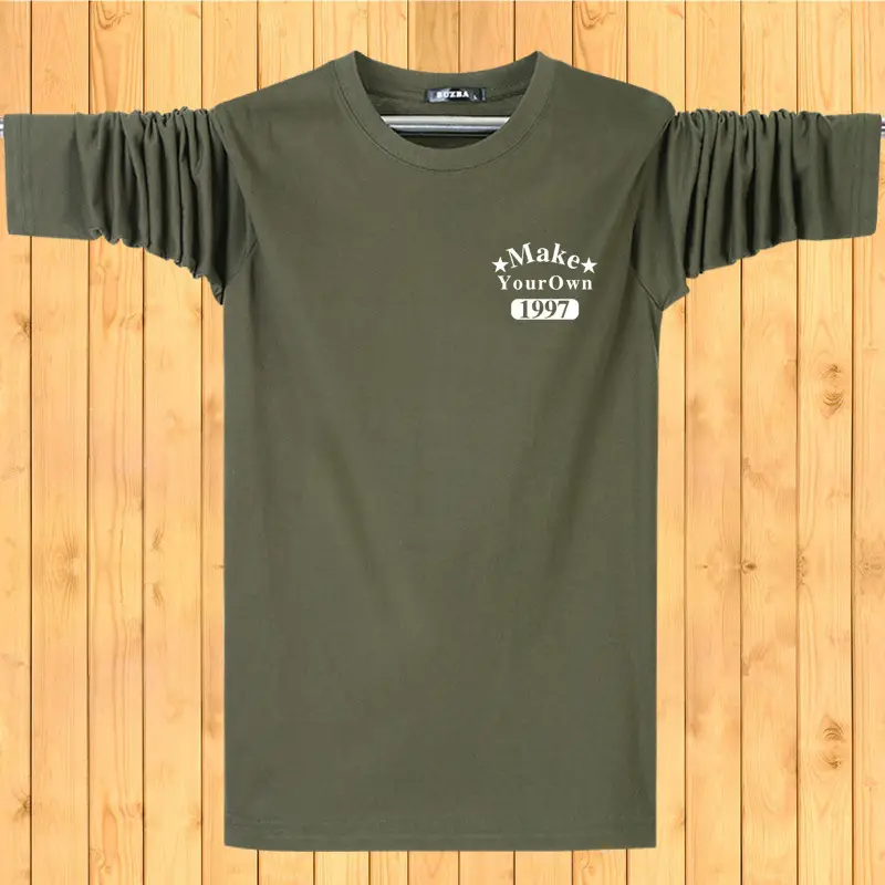 Men's Long Sleeve T-Shirt Gray "Inno Possible" - Image 5