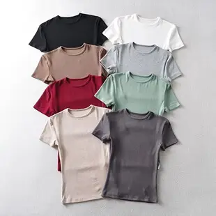 Black Slim Fitting Round Neck T-Shirt for Men — feature 15
