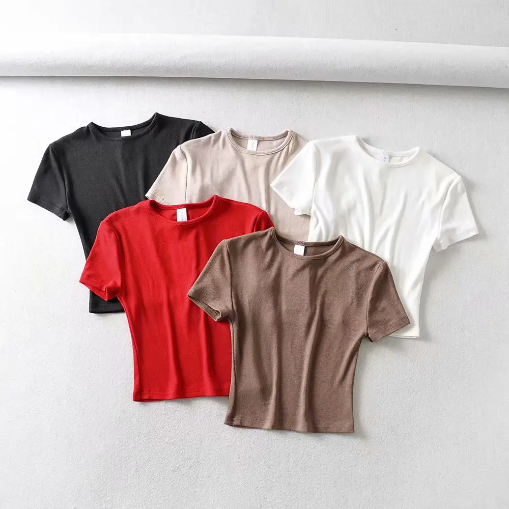 Black Slim Fitting Round Neck T-Shirt for Men — feature 20