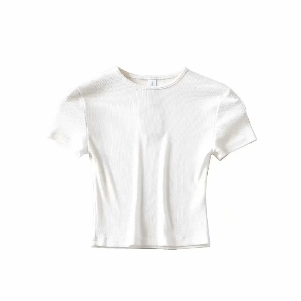 Black Slim Fitting Round Neck T-Shirt for Men — feature 23