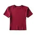Black Slim Fitting Round Neck T-Shirt for Men - Image 8