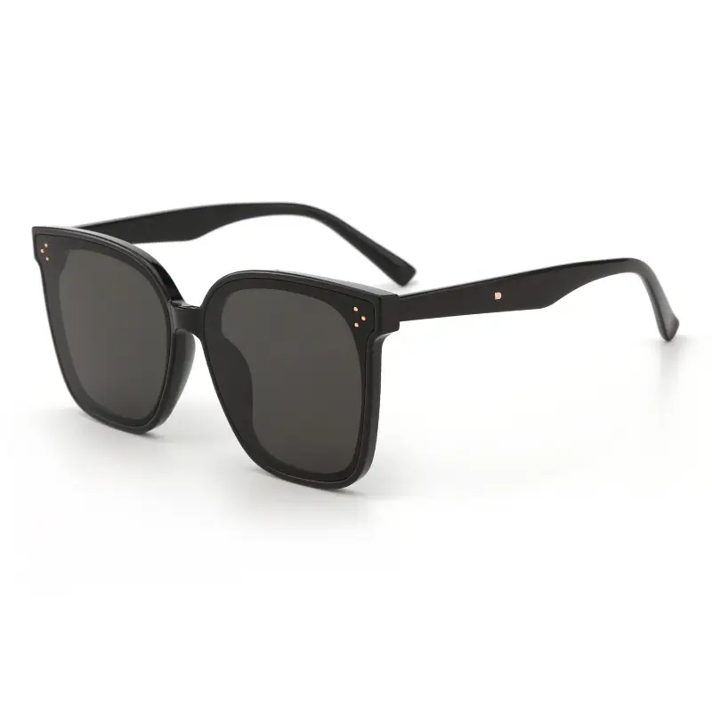Women's Korean Style Slim Sunglasses Anti-UV Large Frame