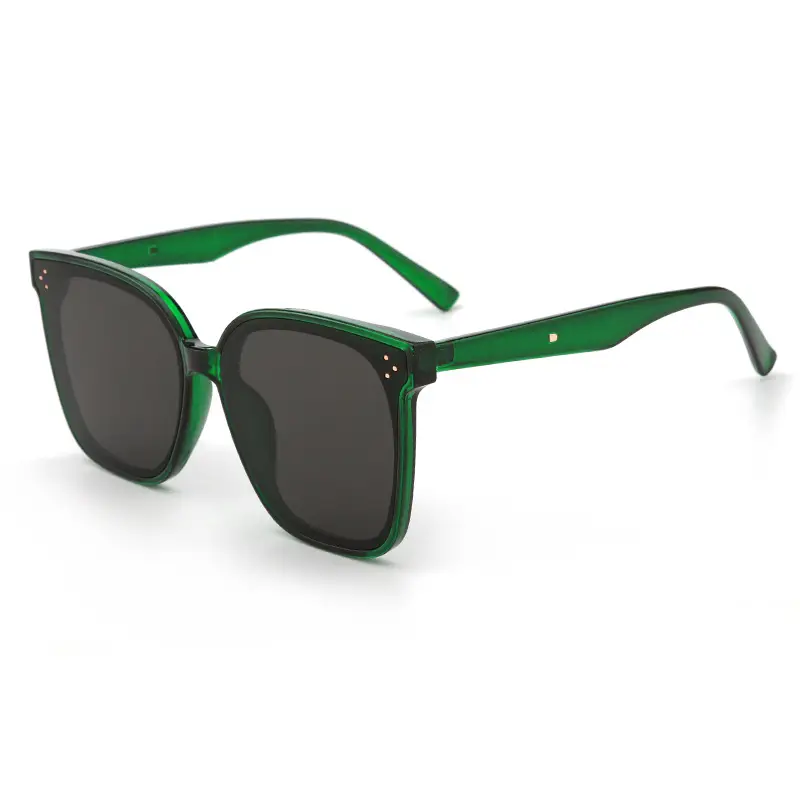 Women's Korean Style Slim Sunglasses Anti-UV Large Frame