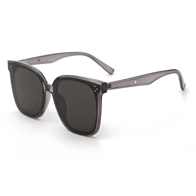 Women's Korean Style Slim Sunglasses Anti-UV Large Frame