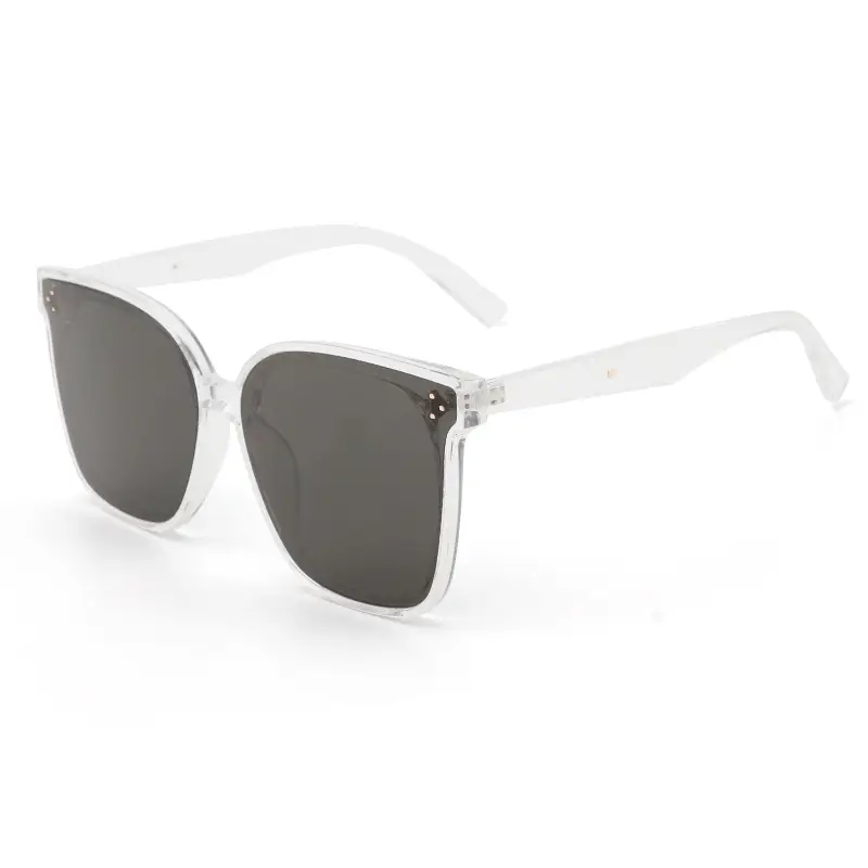 Women's Korean Style Slim Sunglasses Anti-UV Large Frame