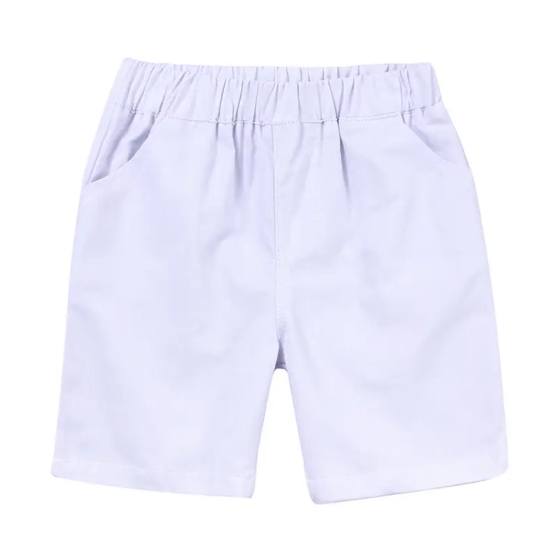 Boys Football Polo Shirt & Shorts Set Blue White - Image 7
