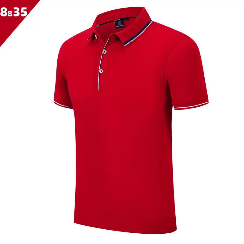 Men Green Polo T-Shirt with Logo Print
