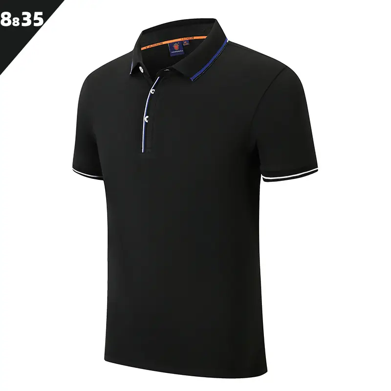 Men Green Polo T-Shirt with Logo Print