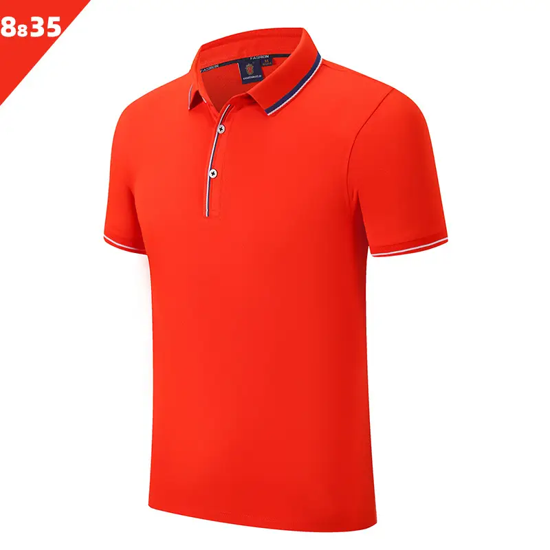 Men Green Polo T-Shirt with Logo Print