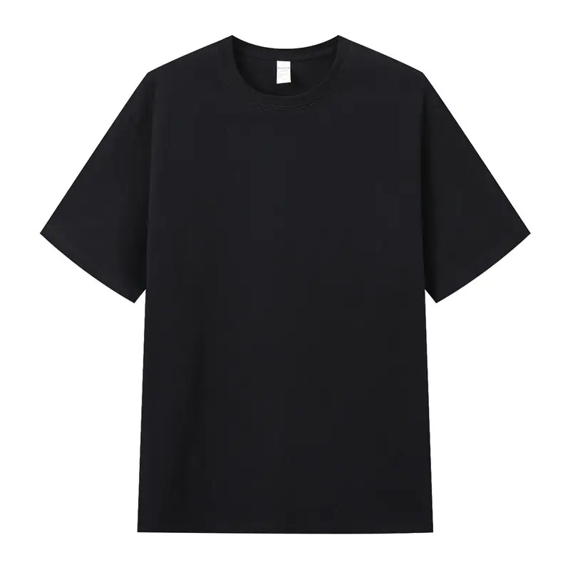 Red Long Staple Cotton T-Shirt for Men - Image 2