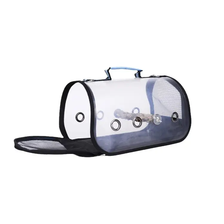 Portable Pet Bird Cage Transparent Travel Bag