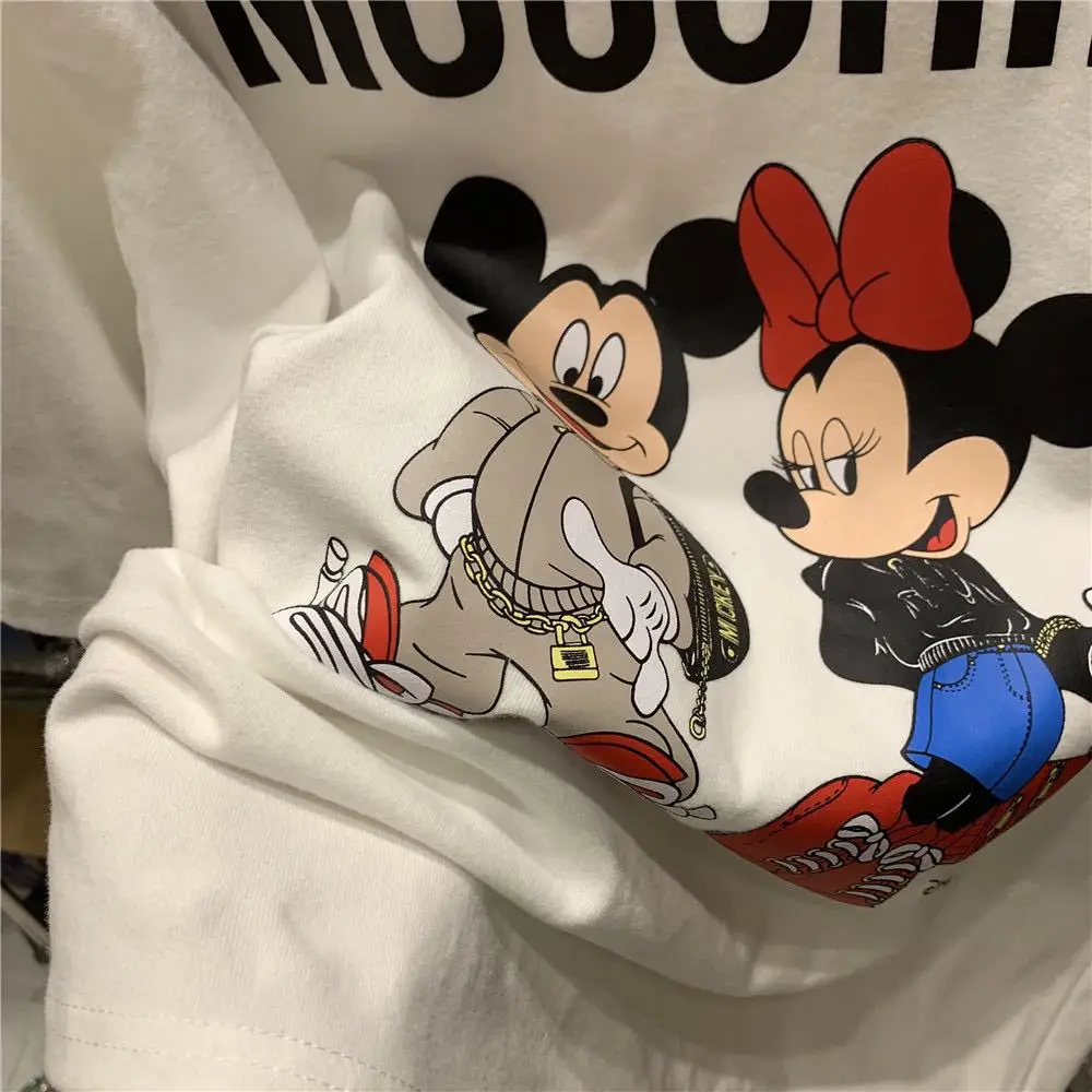 Moscchino Mickey T-Shirt Women White 2025 — feature 6