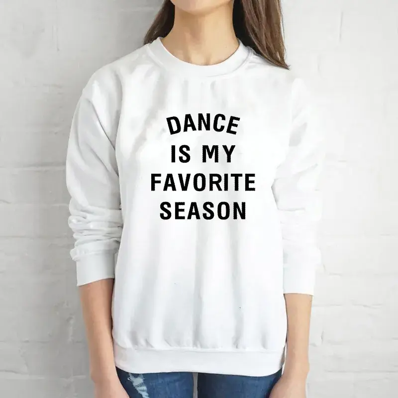 Pink Dance Season Sweatshirt Set for Women