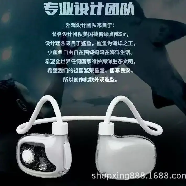 Waterproof Bone Conduction Headset with Bluetooth 5.3