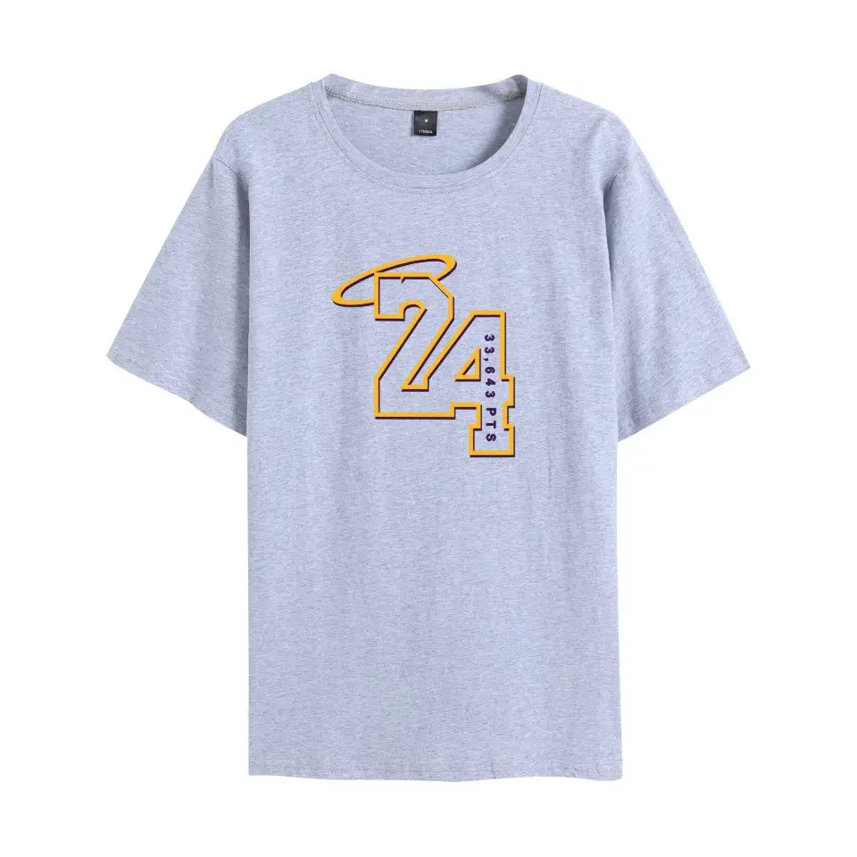 Men's Yellow 24 Design T-Shirt Pure Cotton