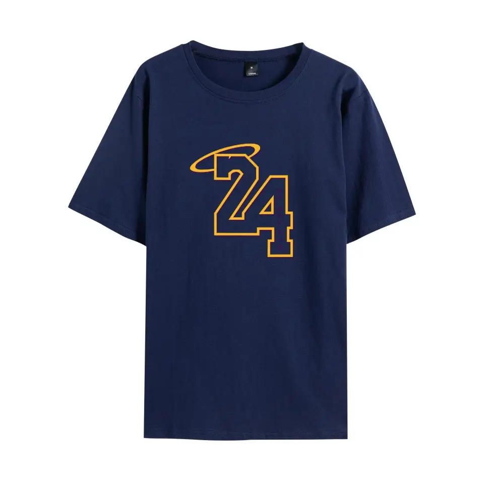 Men's Yellow 24 Design T-Shirt Pure Cotton