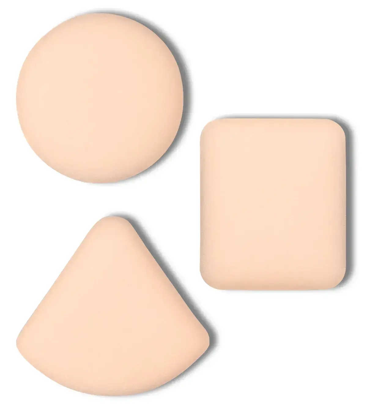 Dual-Purpose Makeup Sponge Puffs Green Yellow Gold - Image 12