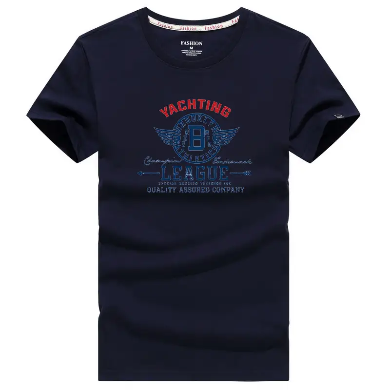 Wholesale Men Grey Vachetine League T-Shirt - Image 9