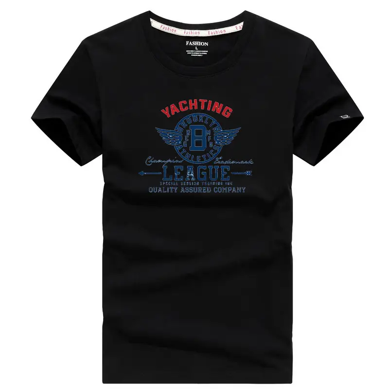 Wholesale Men Grey Vachetine League T-Shirt - Image 13
