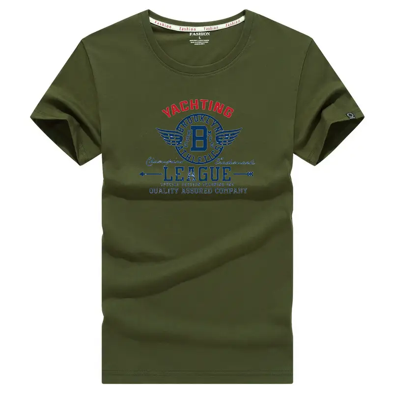 Wholesale Men Grey Vachetine League T-Shirt - Image 4