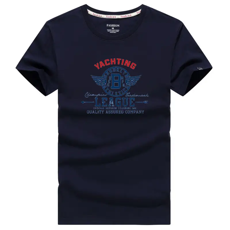 Wholesale Men Grey Vachetine League T-Shirt - Image 5