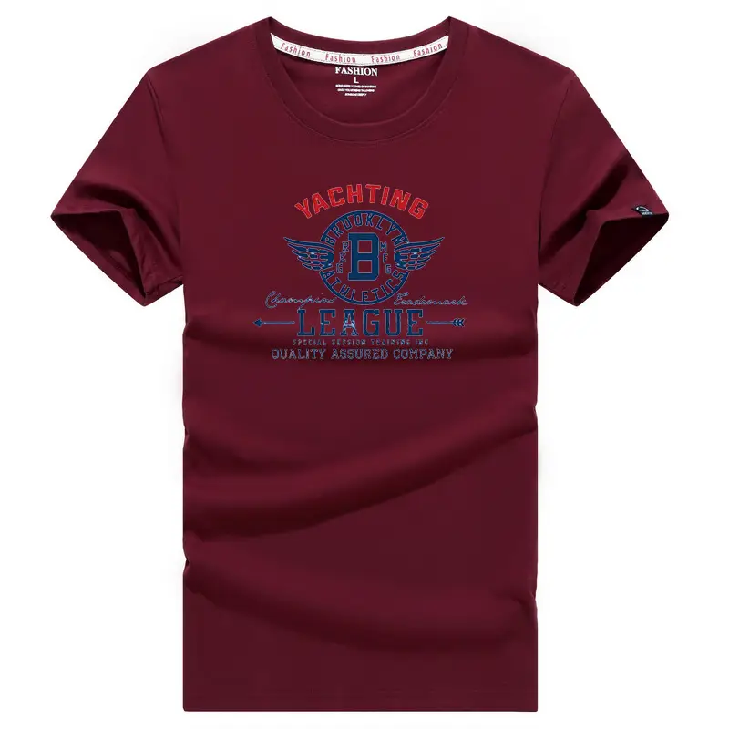 Wholesale Men Grey Vachetine League T-Shirt - Image 6