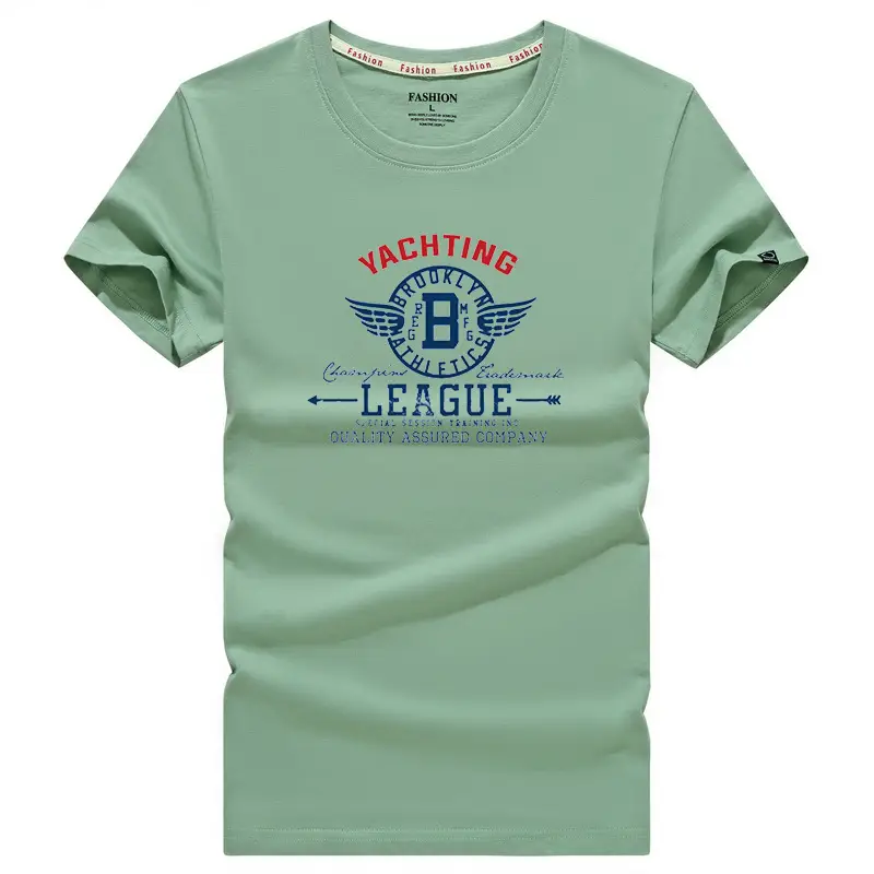 Wholesale Men Grey Vachetine League T-Shirt - Image 8