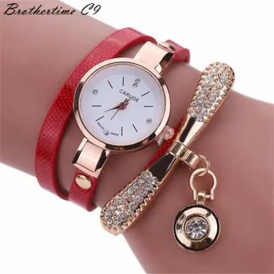 2020 Fashion Fashion Bracelet Spot Winding Dragonfly Diamond Women Bracelet Student Quartz Watch Wholesale