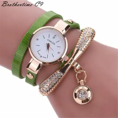 2020 Fashion Fashion Bracelet Spot Winding Dragonfly Diamond Women Bracelet Student Quartz Watch Wholesale
