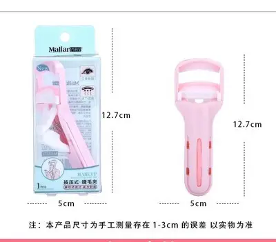 Portable Eyelash Curler for Women's Long Lasting Curl - Image 2