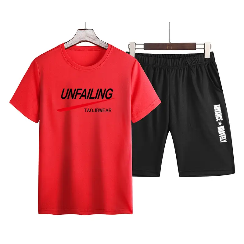 Men Unfailing Yellow Black Sports Suit Two Piece - Image 2