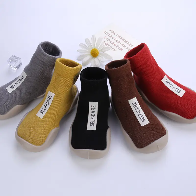 Black Non-Slip Socks for Baby Indoor Outdoor Soft - Image 8