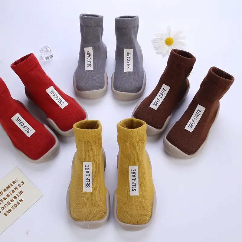 Black Non-Slip Socks for Baby Indoor Outdoor Soft - Image 9