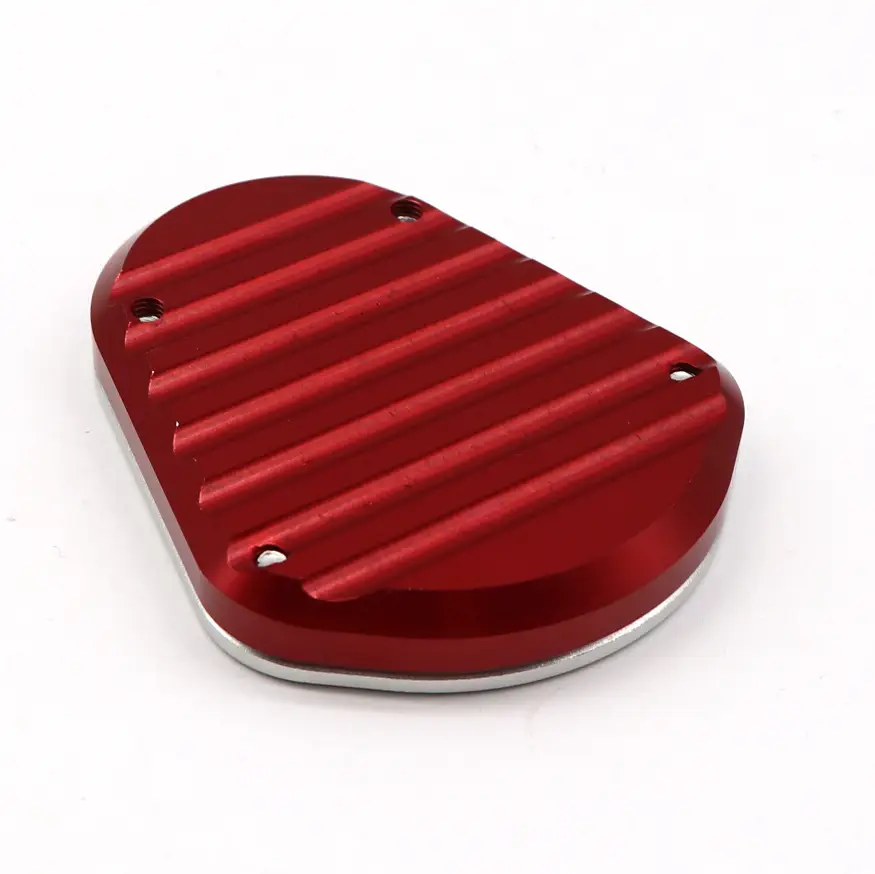 Red Enlarge Foot Support Pad for Benelli Jinpeng 502 TRK502 TRK502X - Image 4