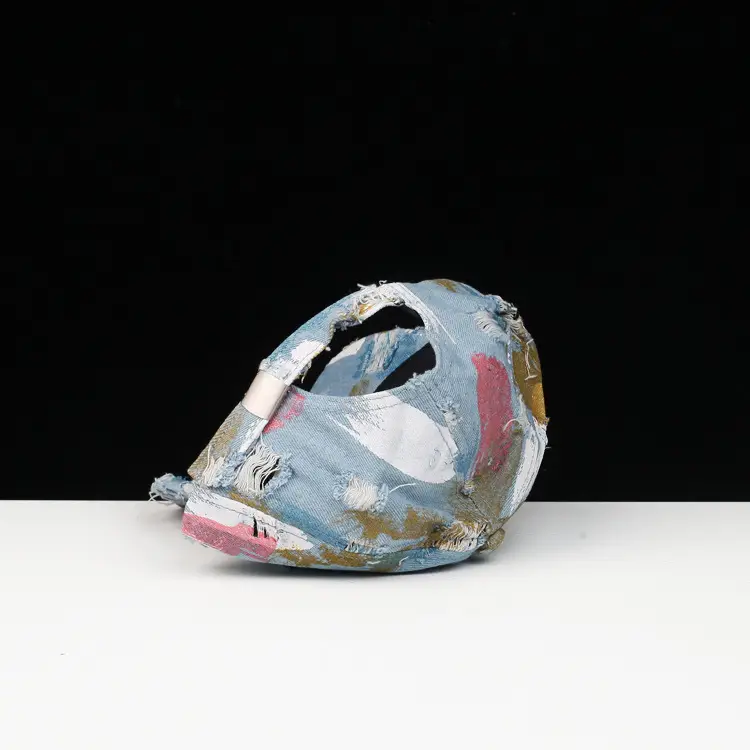Japanese Designer Cowboy Hole Graffiti Cap for Kids