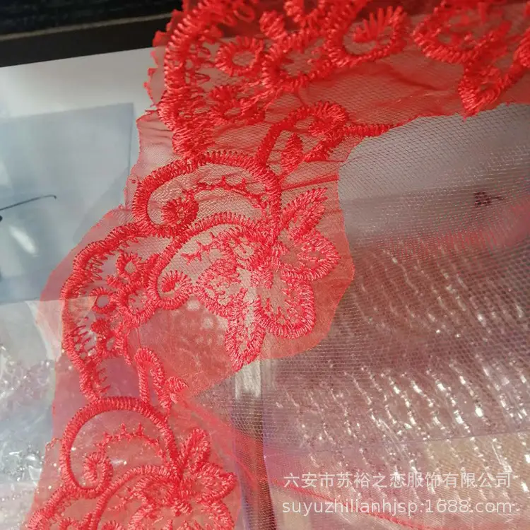Lace Lace Veil for Weddings Single Layer 3m - Image 6