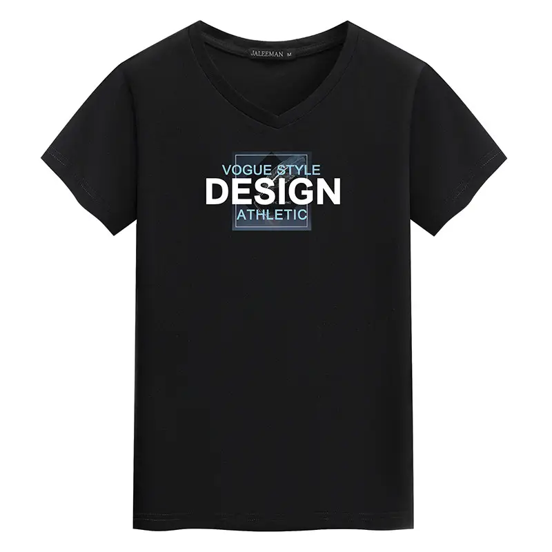 Korean Printed V-Neck T-Shirt for Men Olive Green - Image 7