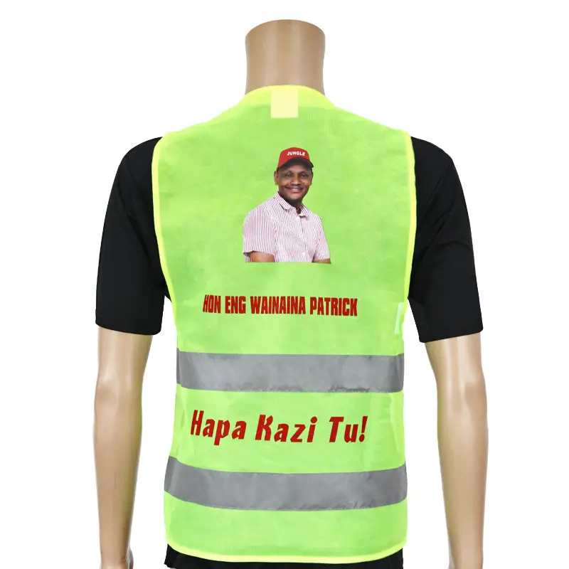Reflective Advertising Vest for Traffic Safety & Public Service - Image 2